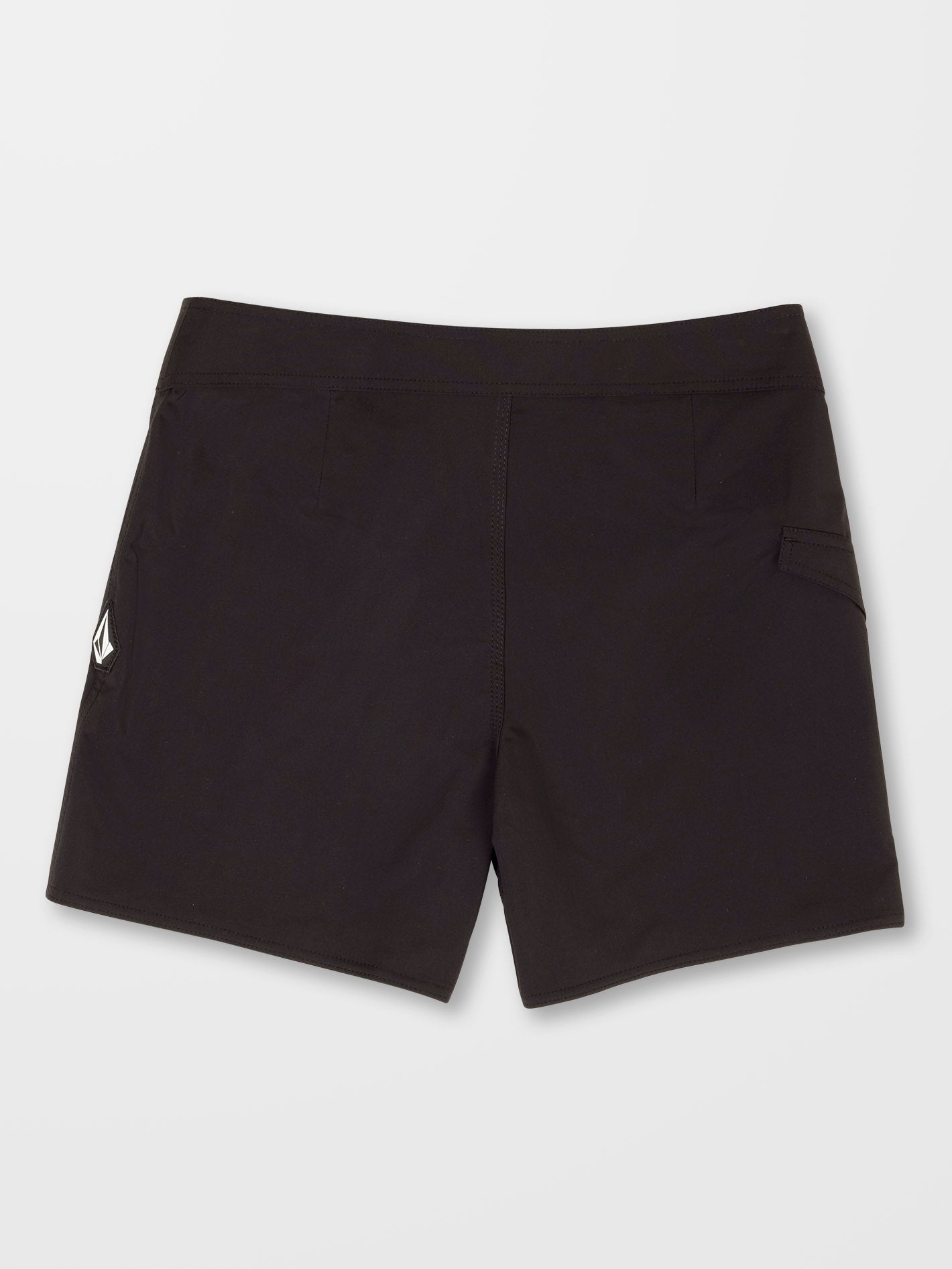 Lido Solid Mod 16" Boardshorts - BLACK