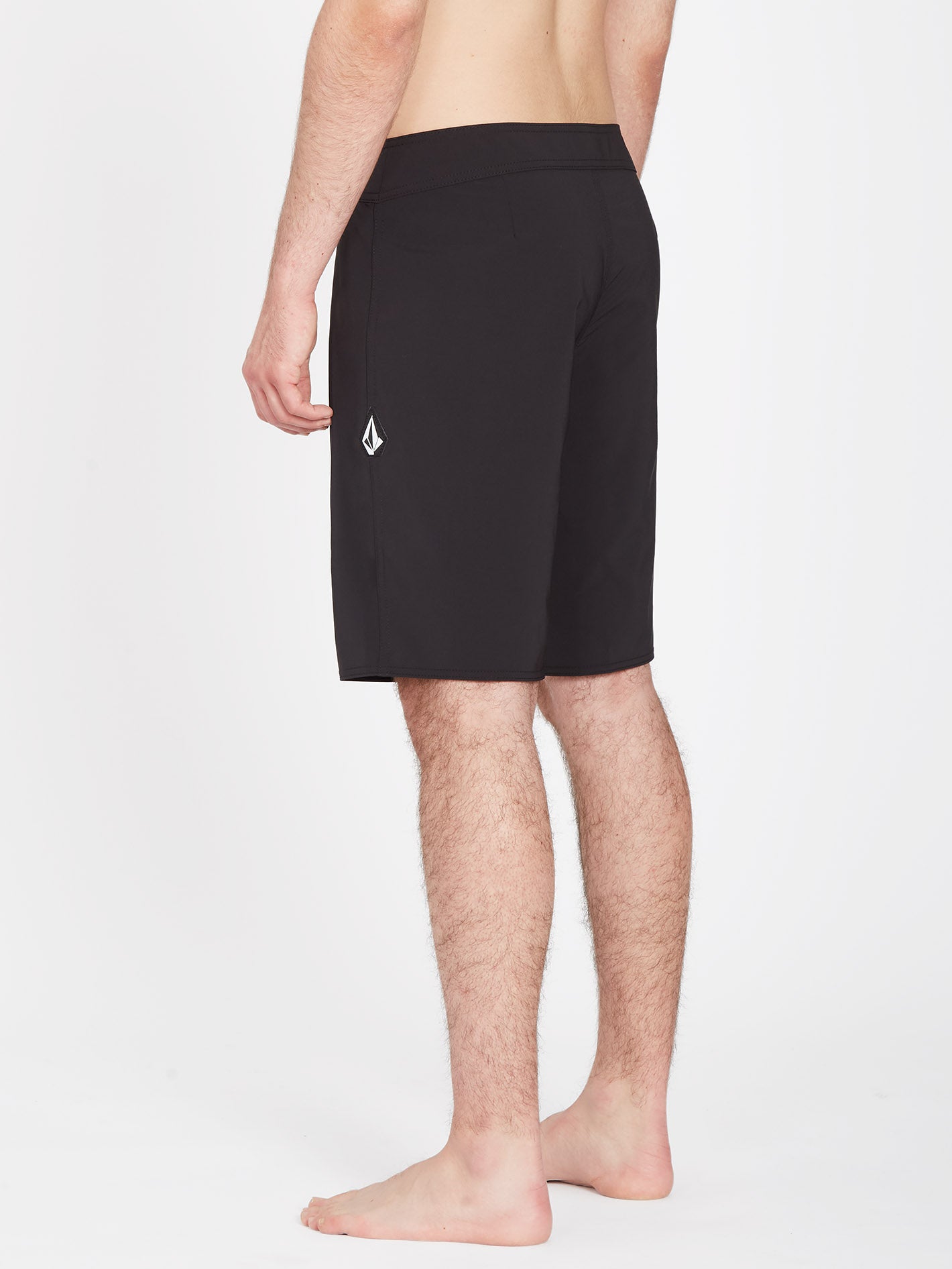 Lido Solid Mod 20" Boardshorts - BLACK