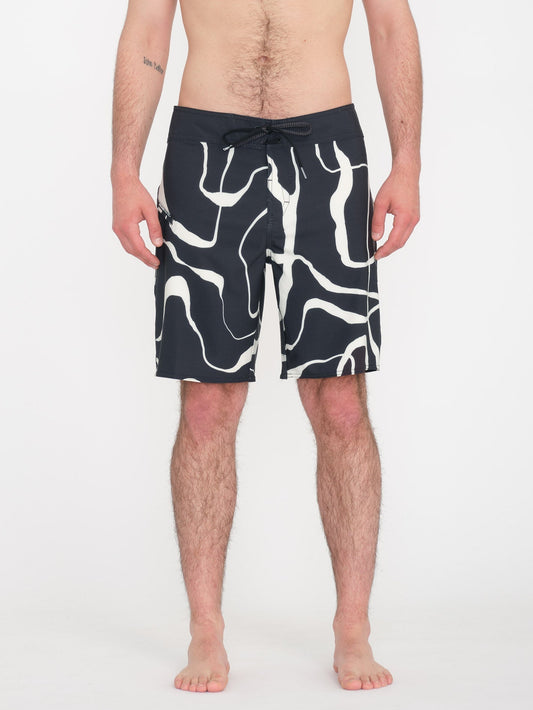 Blind Lines Mod 19" Boardshort - SCHWARZ