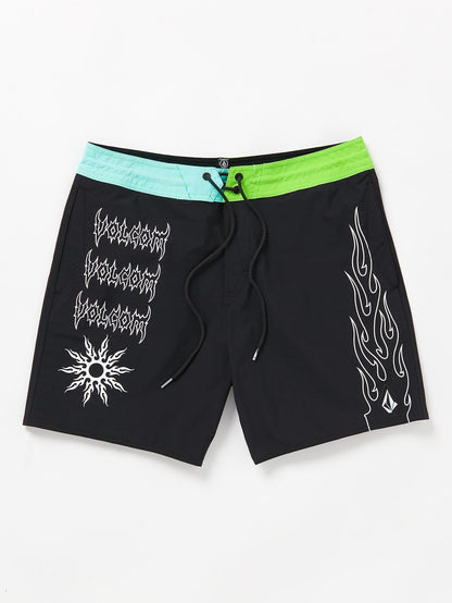 Boardshort About Time Liberators 17" - BLACK