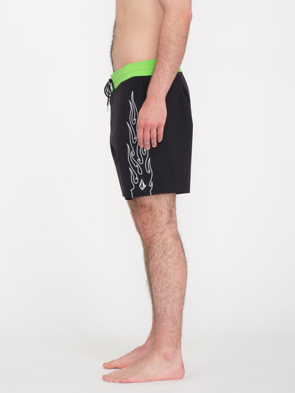 Boardshort About Time Liberators 17" - BLACK