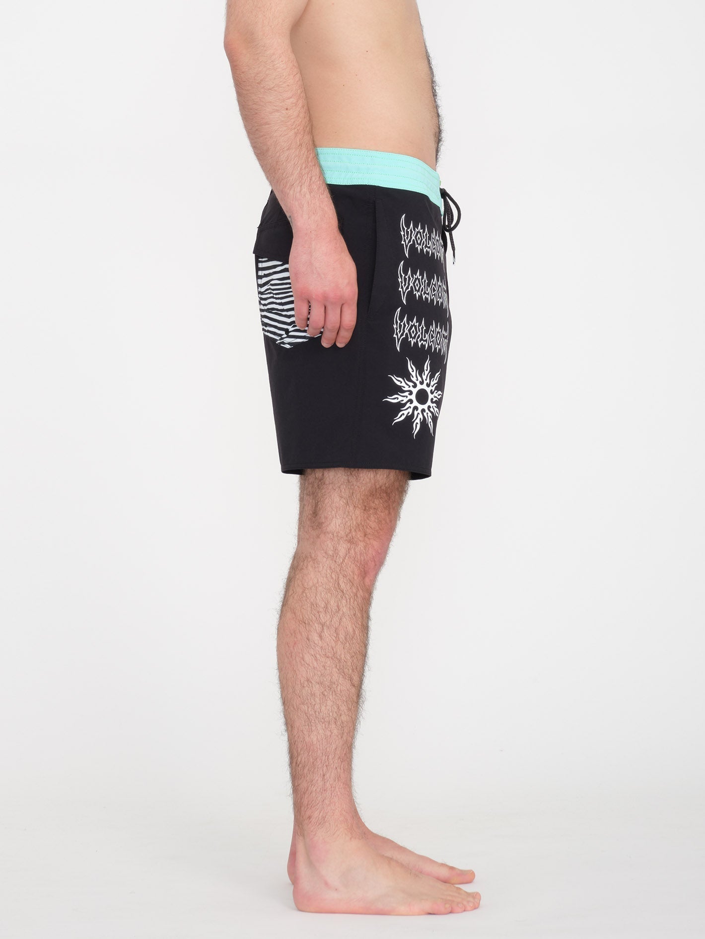 Boardshort About Time Liberators 17" - BLACK