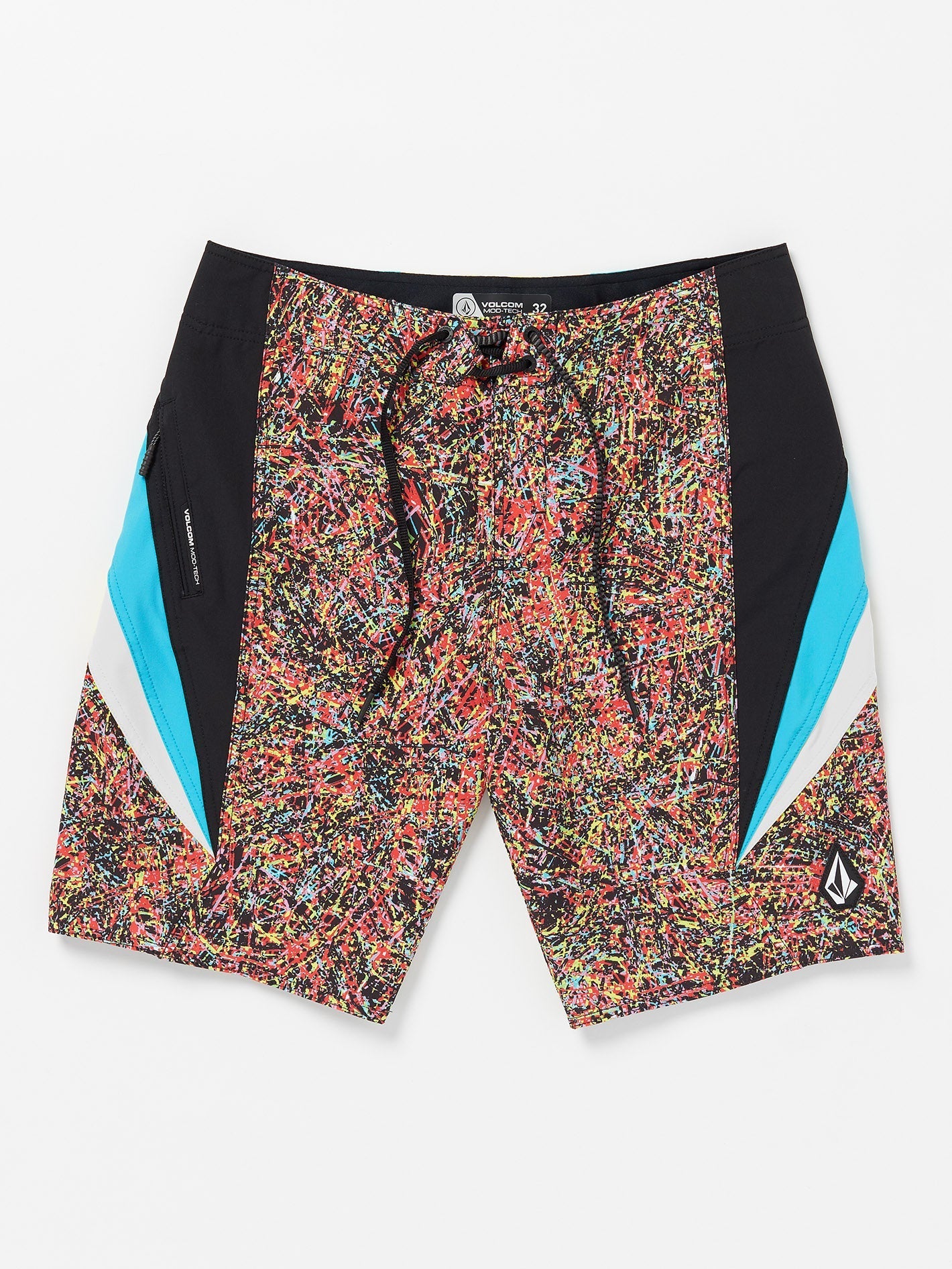 Surf Vitals J Robinson Mod 20" Boardshorts - Schwarz