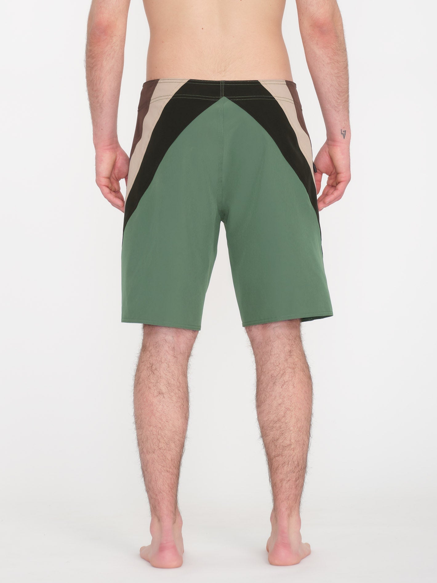Surf Vitals J Robinson Mod 20" Boardshort - FIR GREEN