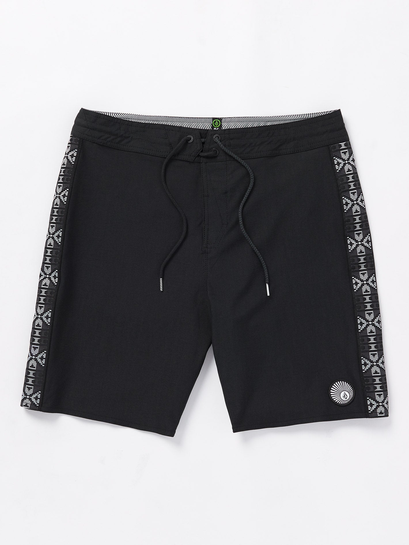 V Ent Hockey Dad Stoney 19" Boardshort - SCHWARZ