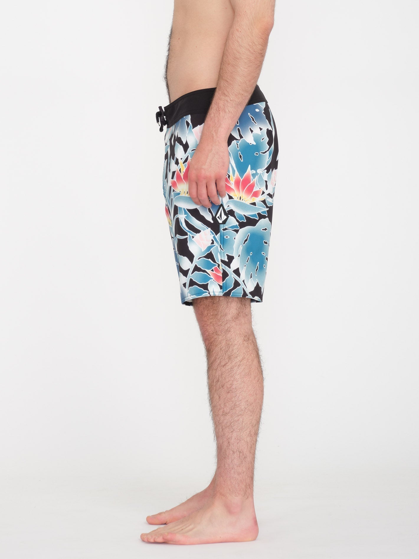 Leaf It Mod 19" Boardshorts - SCHWARZ