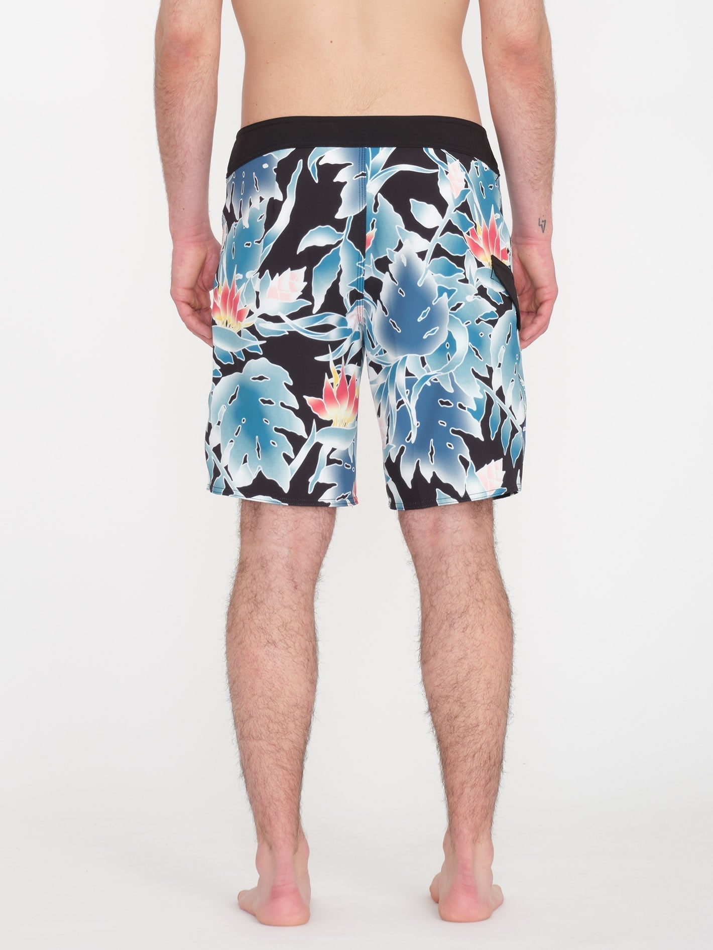 Leaf It Mod 19" Boardshorts - SCHWARZ