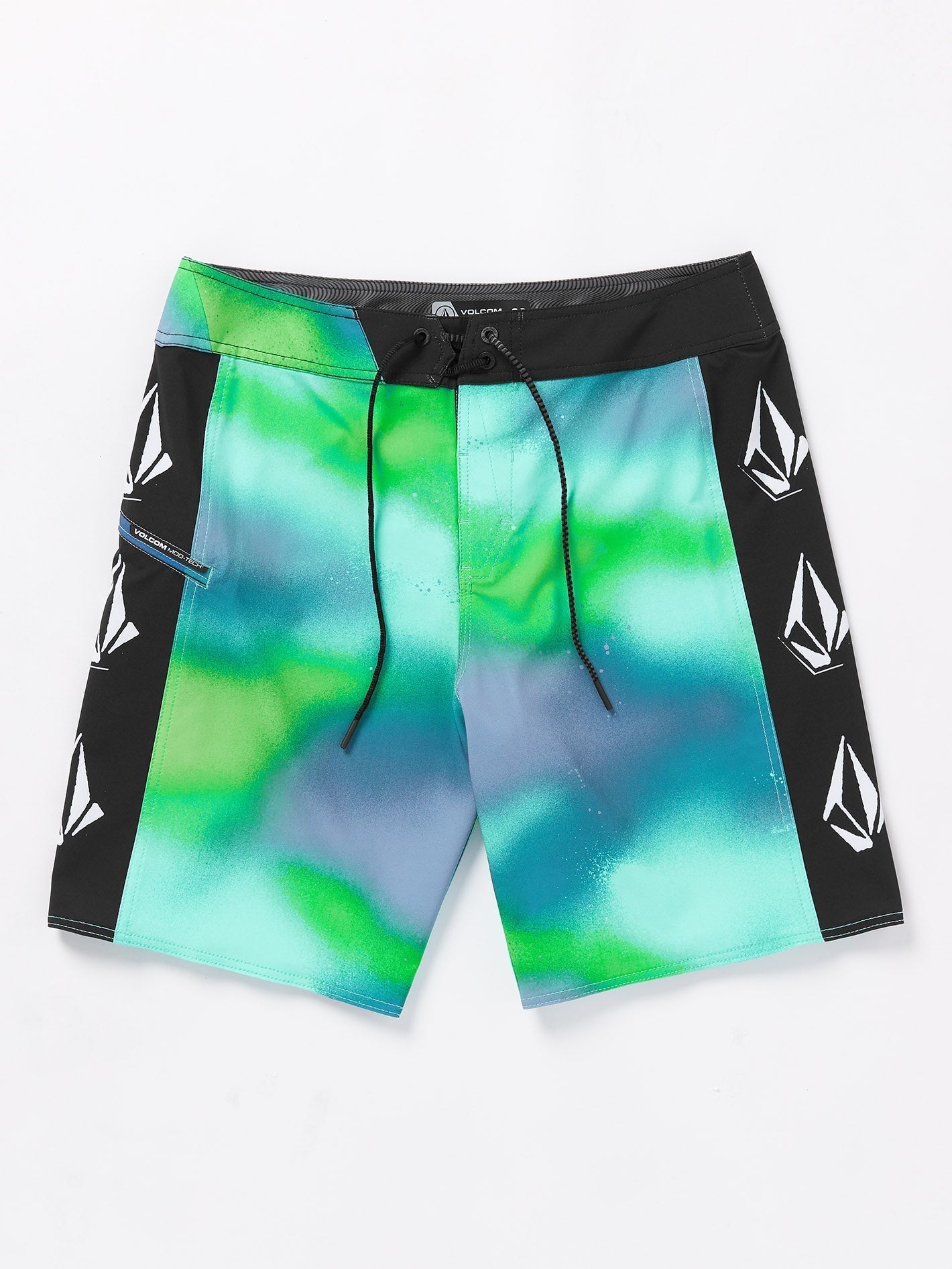 Lido Iconic Mod 19" Boardshort - ELEKTROGRÜN
