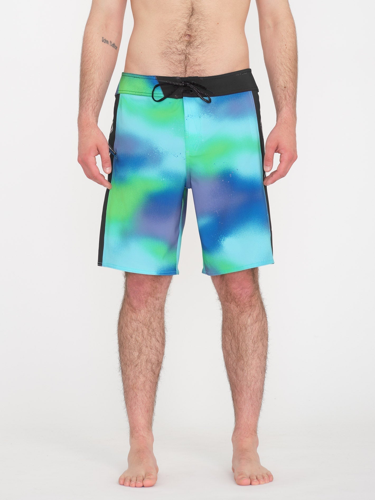 Lido Iconic Mod 19" Boardshort - ELEKTROGRÜN