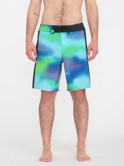 Lido Iconic Mod 19" Boardshort - ELEKTROGRÜN