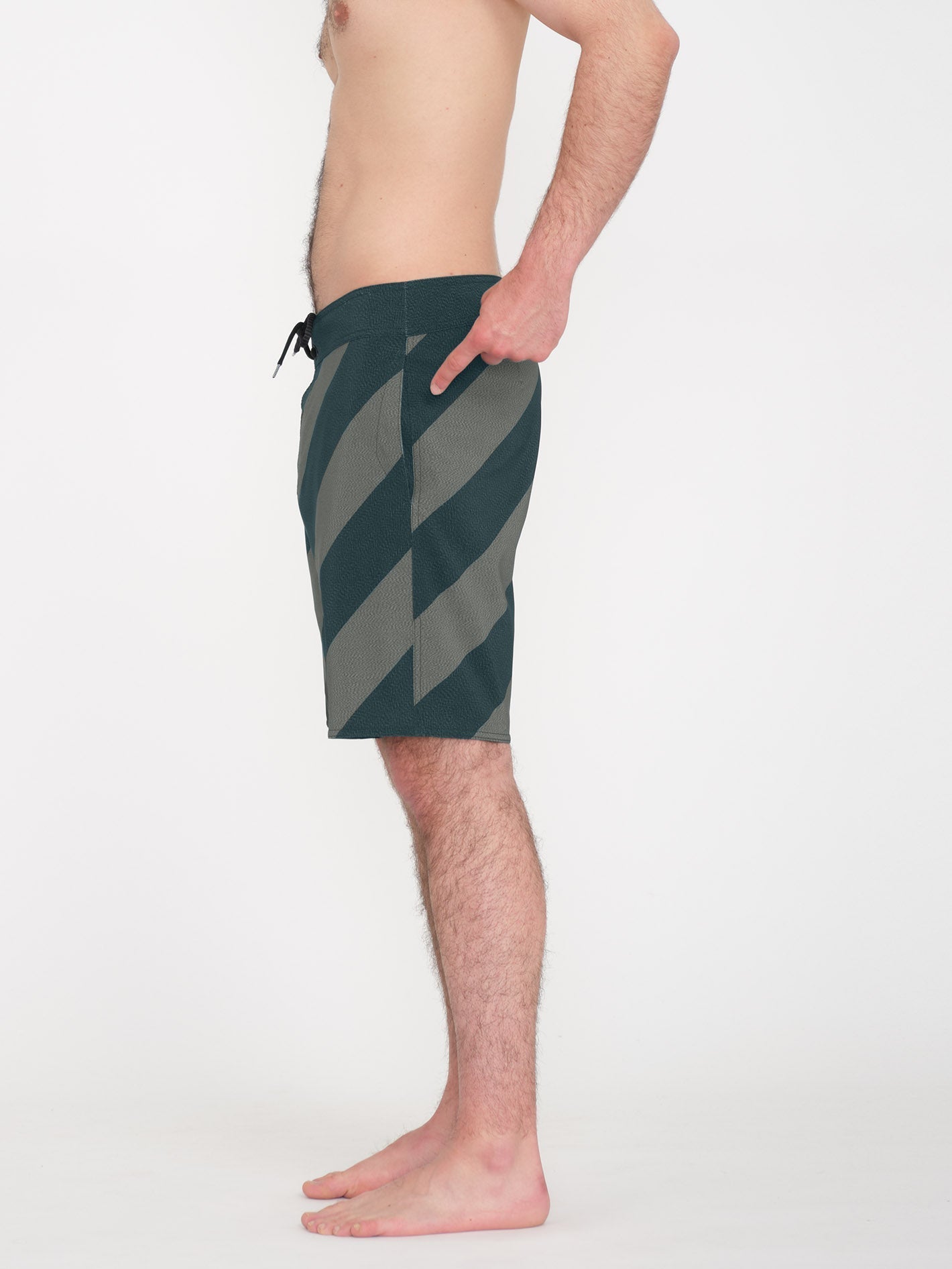 Boardshort Quarta Static Mod 19" - BLACK