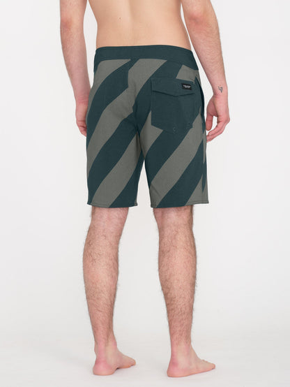 Boardshort Quarta Static Mod 19" - BLACK