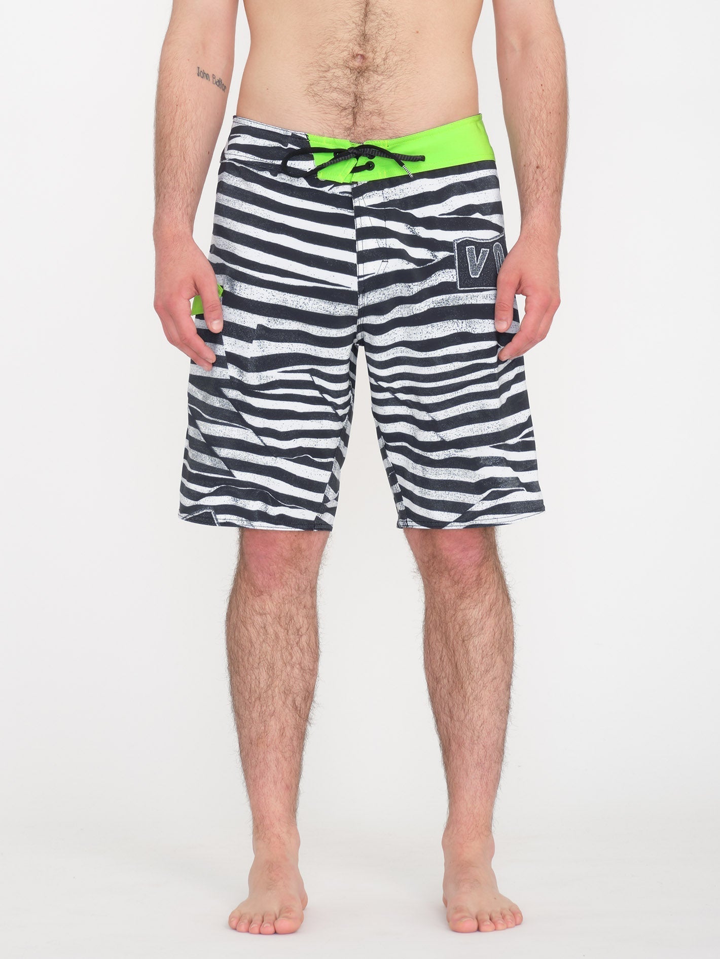Boardshort Lido Print Mod 20" - ELECTRIC GREEN