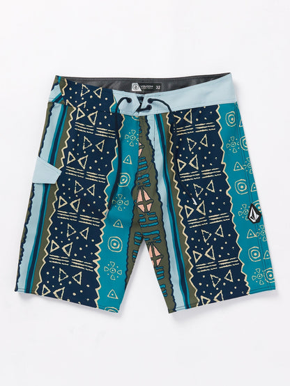 Boardshort Lido Print Mod 20" - OCEAN TEAL