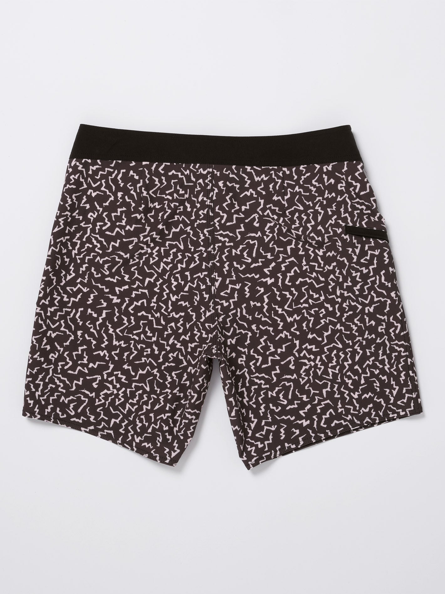 Boardshort Asphalt Beach Mod 18" - BLACK