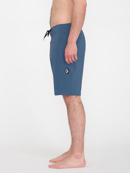 Lido Solid Mod 20" Boardshorts - AGED INDIGO
