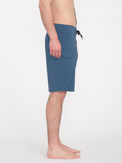 Lido Solid Mod 20" Boardshorts - AGED INDIGO