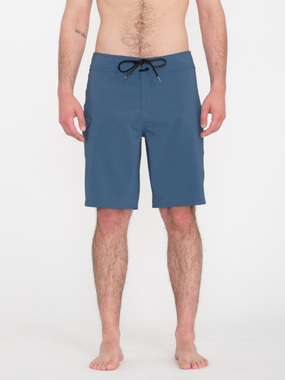 Lido Solid Mod 20" Boardshorts - AGED INDIGO