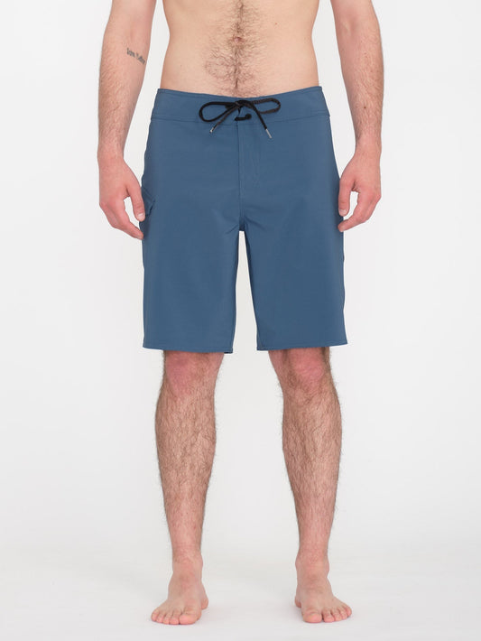 Lido Solid Mod 20" Boardshorts - AGED INDIGO