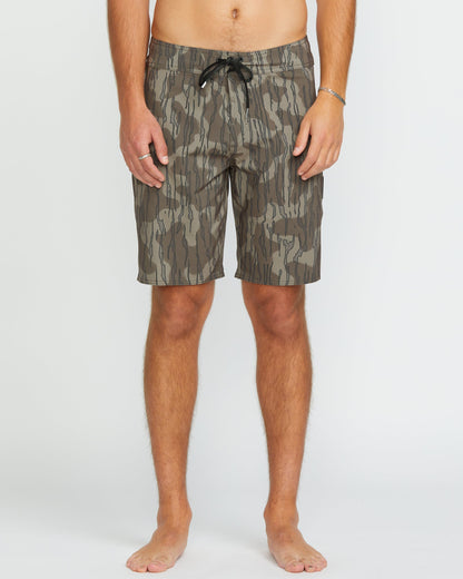 Boardshort Lido Solid Mod 20" - BRINDLE