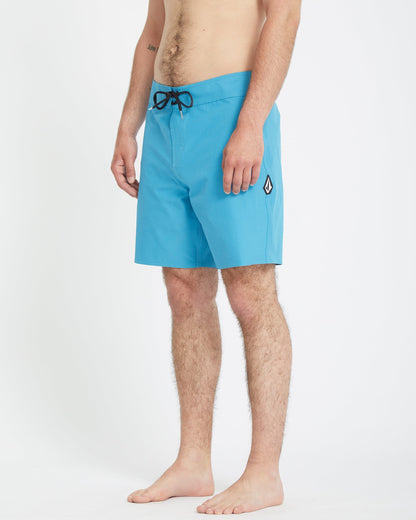 Lido Solid Mod 18" Boardshorts - BAY BLUE