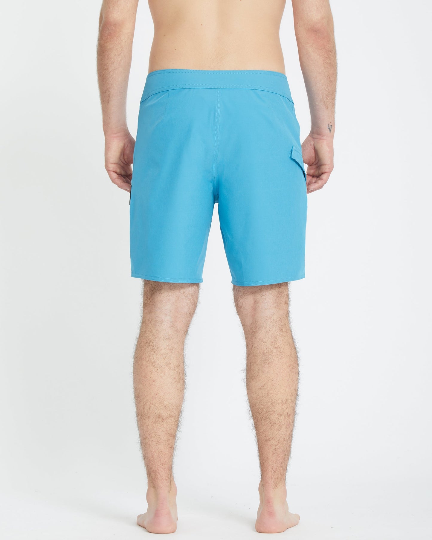 Lido Solid Mod 18" Boardshorts - BAY BLUE