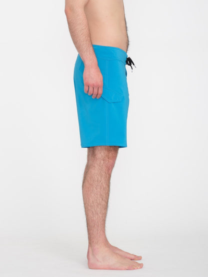 Lido Solid Mod 18" Boardshorts - TIDAL BLUE