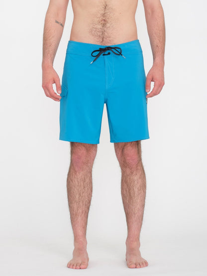 Lido Solid Mod 18" Boardshorts - TIDAL BLUE