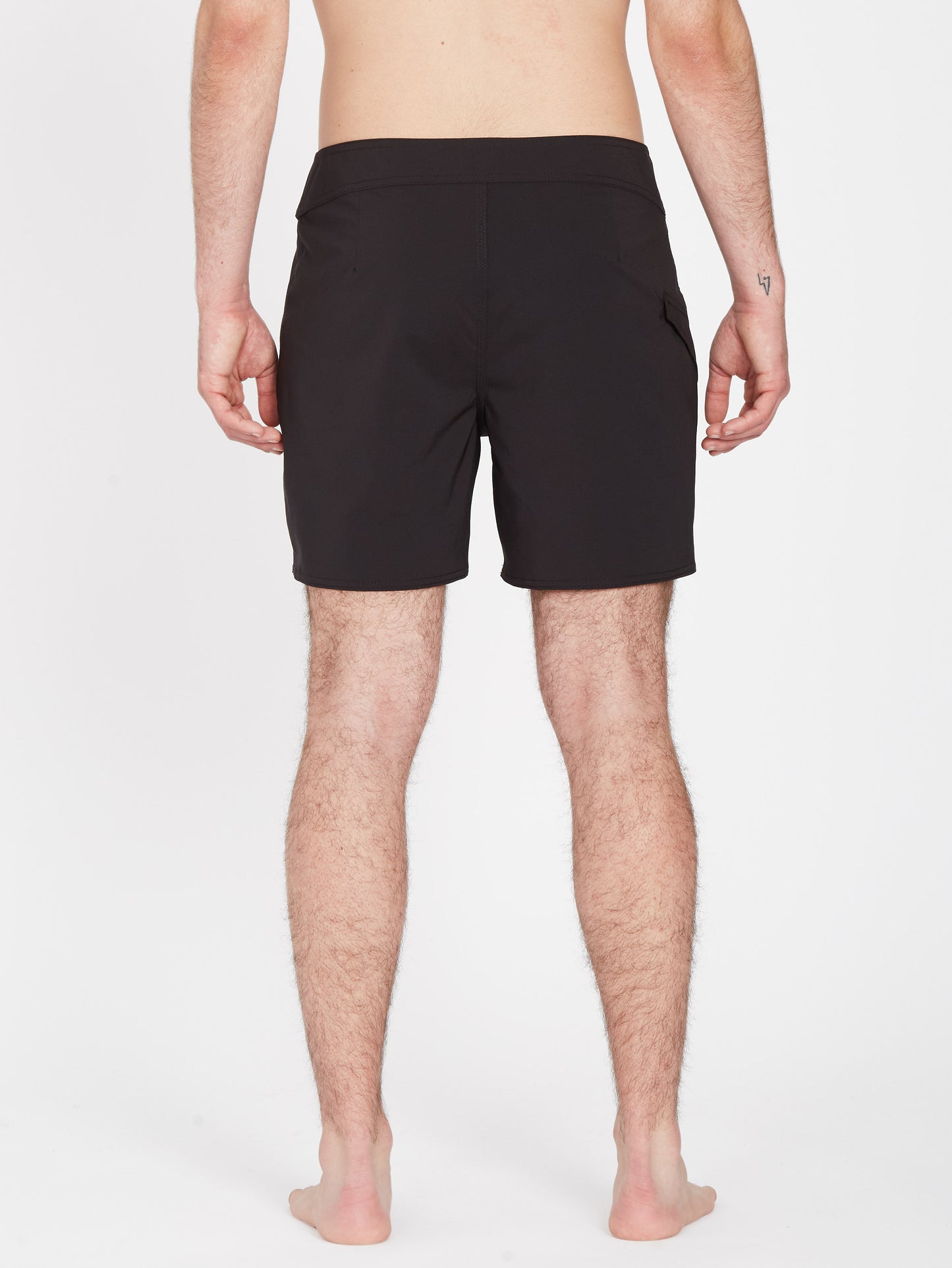 Lido Solid Mod 16" Boardshort - BLACK