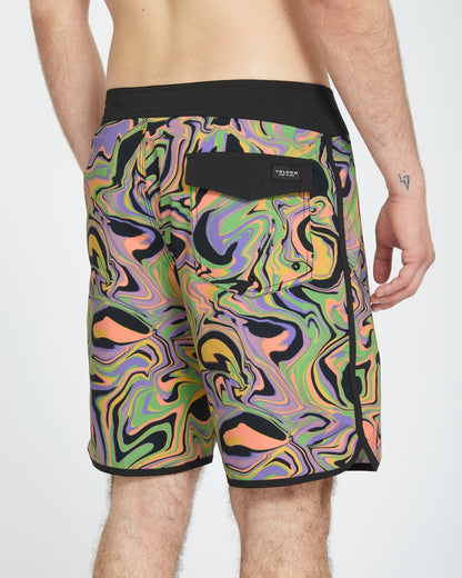 Boardshort Infuse Scallop Mod 19" - STEEL PURPLE
