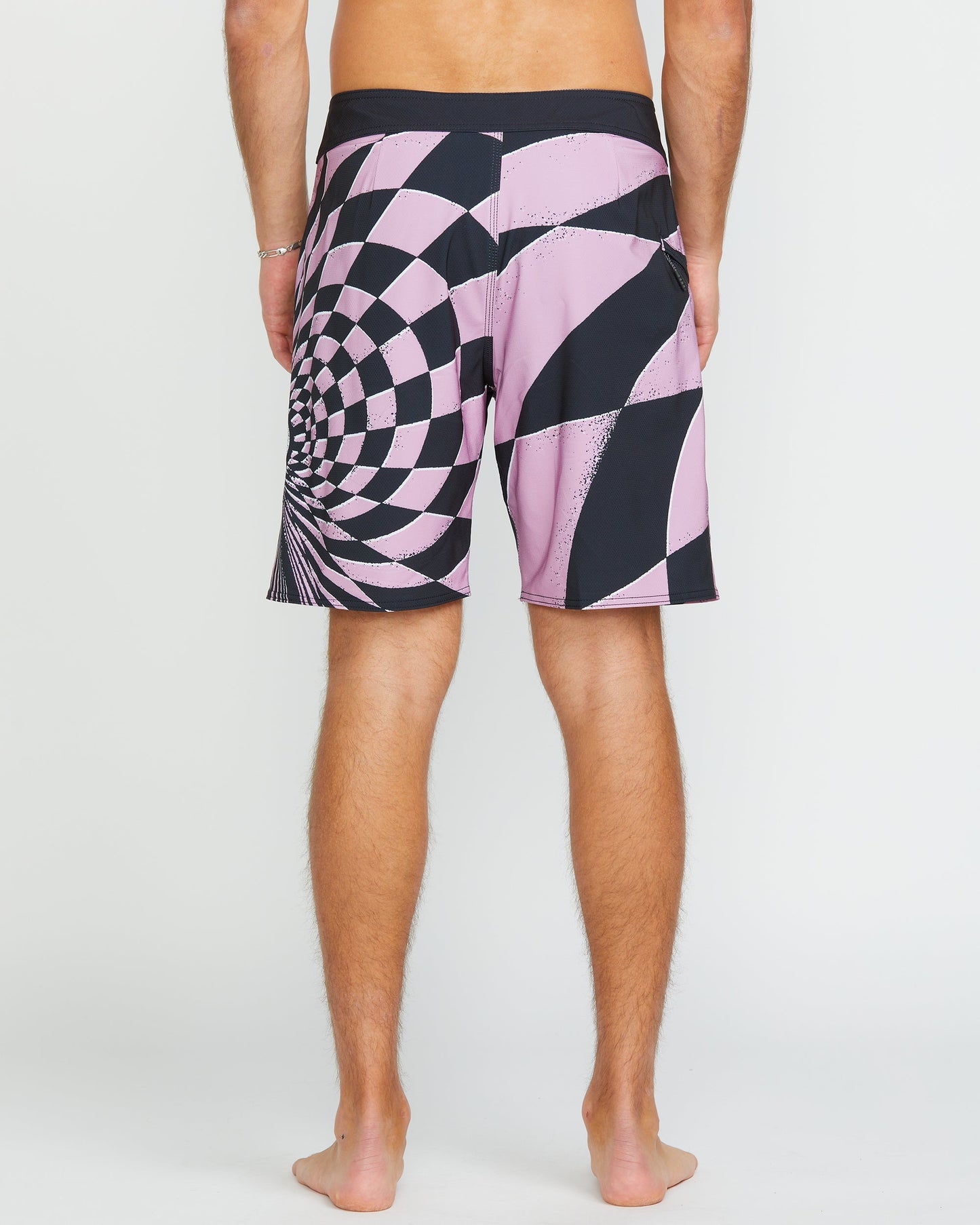 Spiral Stn Mod 20" Boardshorts - STEEL PURPLE