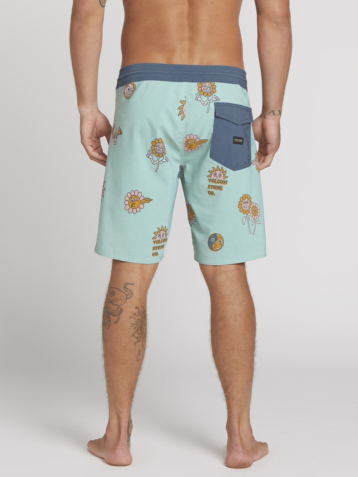 Boardshort Kooks Stoney 19" - Sea Glass