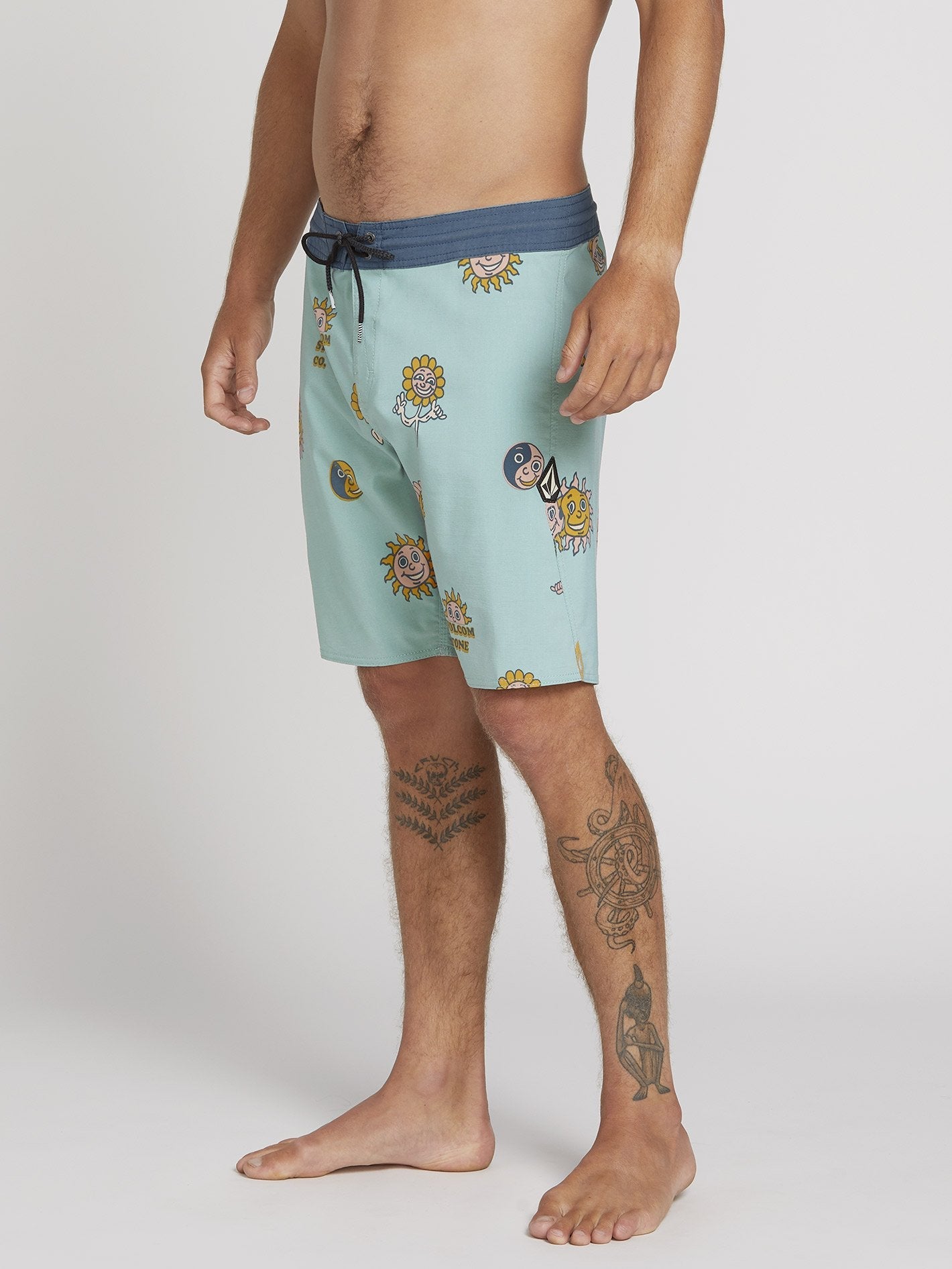 Boardshort Kooks Stoney 19" - Sea Glass