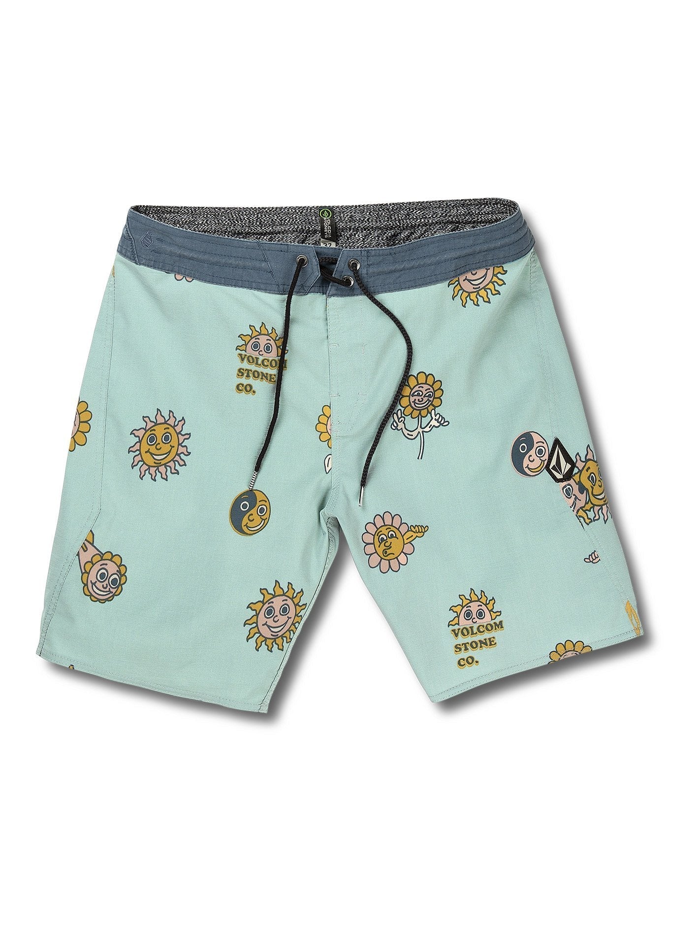 Boardshort Kooks Stoney 19" - Sea Glass