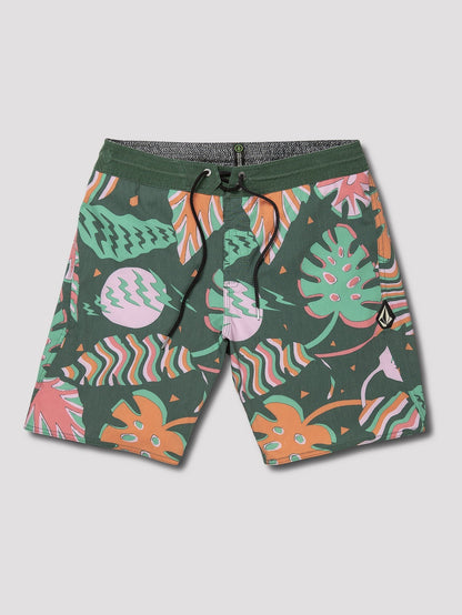 Boardshort Scrap Stoney 19" - Cedar Green
