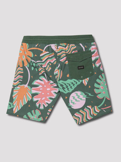 Boardshort Scrap Stoney 19" - Cedar Green