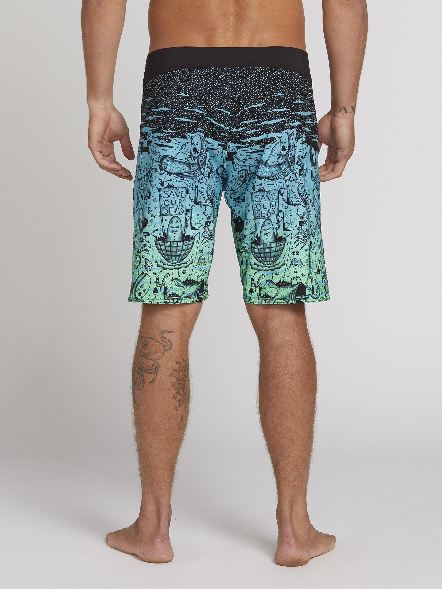 Pangeaseed Mod 20" Boardshorts - Blue Bird