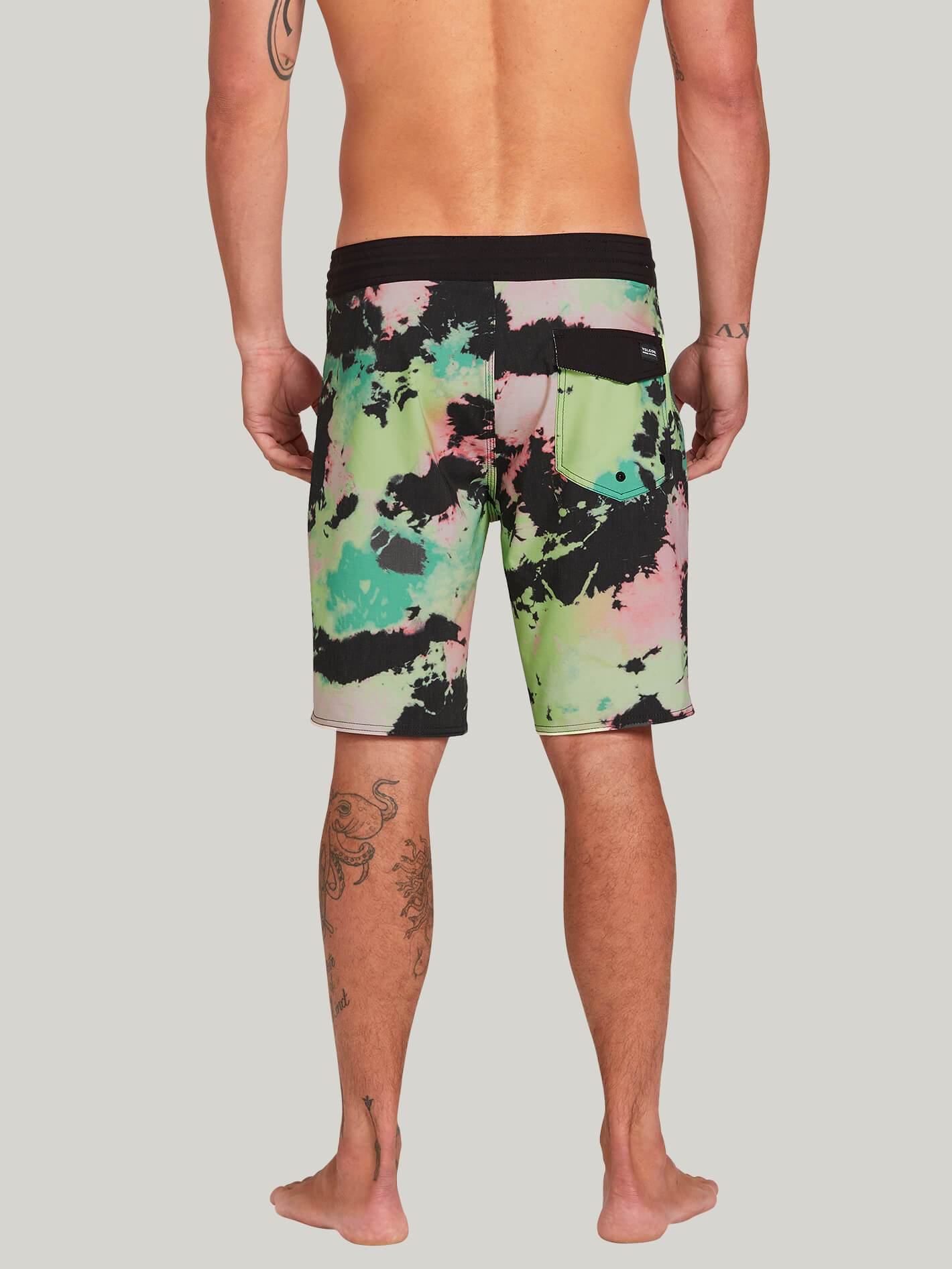 Boardshort Bolinas Stoney 19" - BLACK