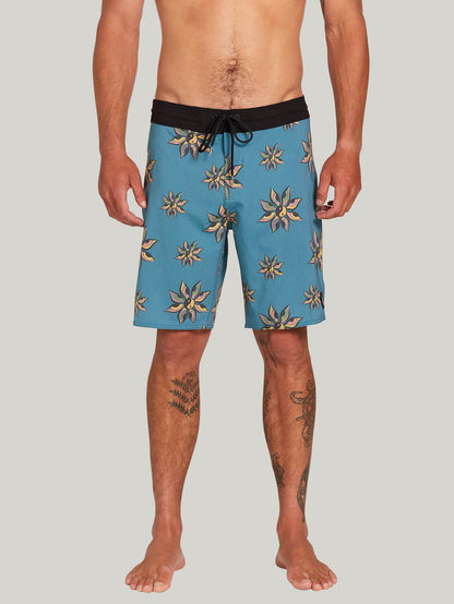 Burch Stoney 19" Boardshort - HYDRO BLUE