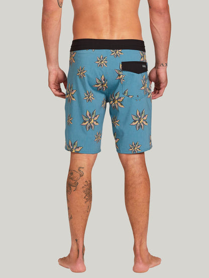 Burch Stoney 19" Boardshort - HYDRO BLUE