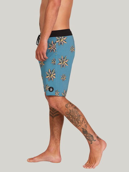 Burch Stoney 19" Boardshort - HYDRO BLUE