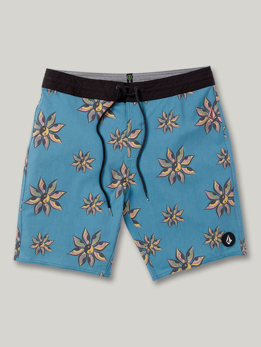 Burch Stoney 19" Boardshort - HYDRO BLUE