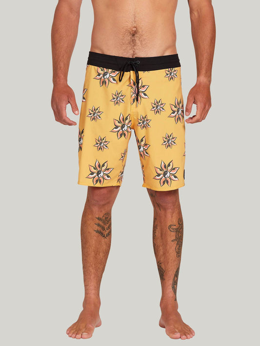 Burch Stoney 19" Boardshorts - MINERALGELB
