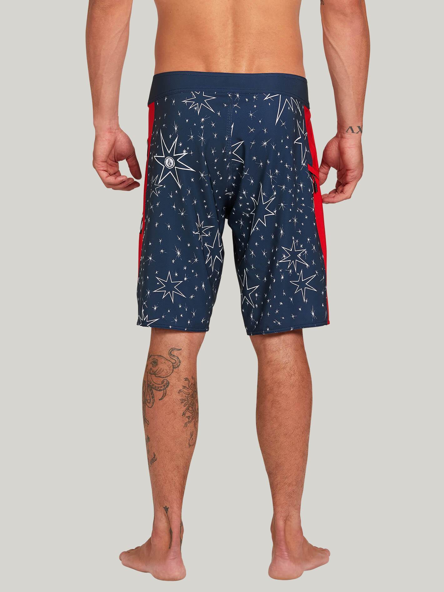 Boardshort Stars And Stones Mod 20" - NAVY