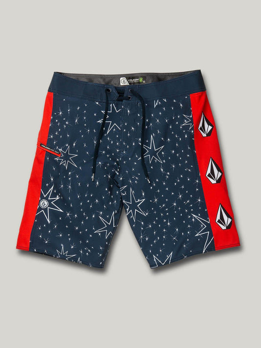 Stars And Stones Mod 20" Boardshorts - MARINEBLAU