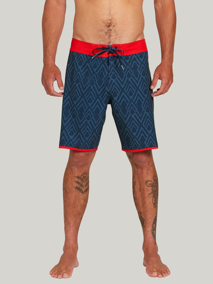Echo Mod 19" Boardshorts - VERBLASSTES MARINEBLAU
