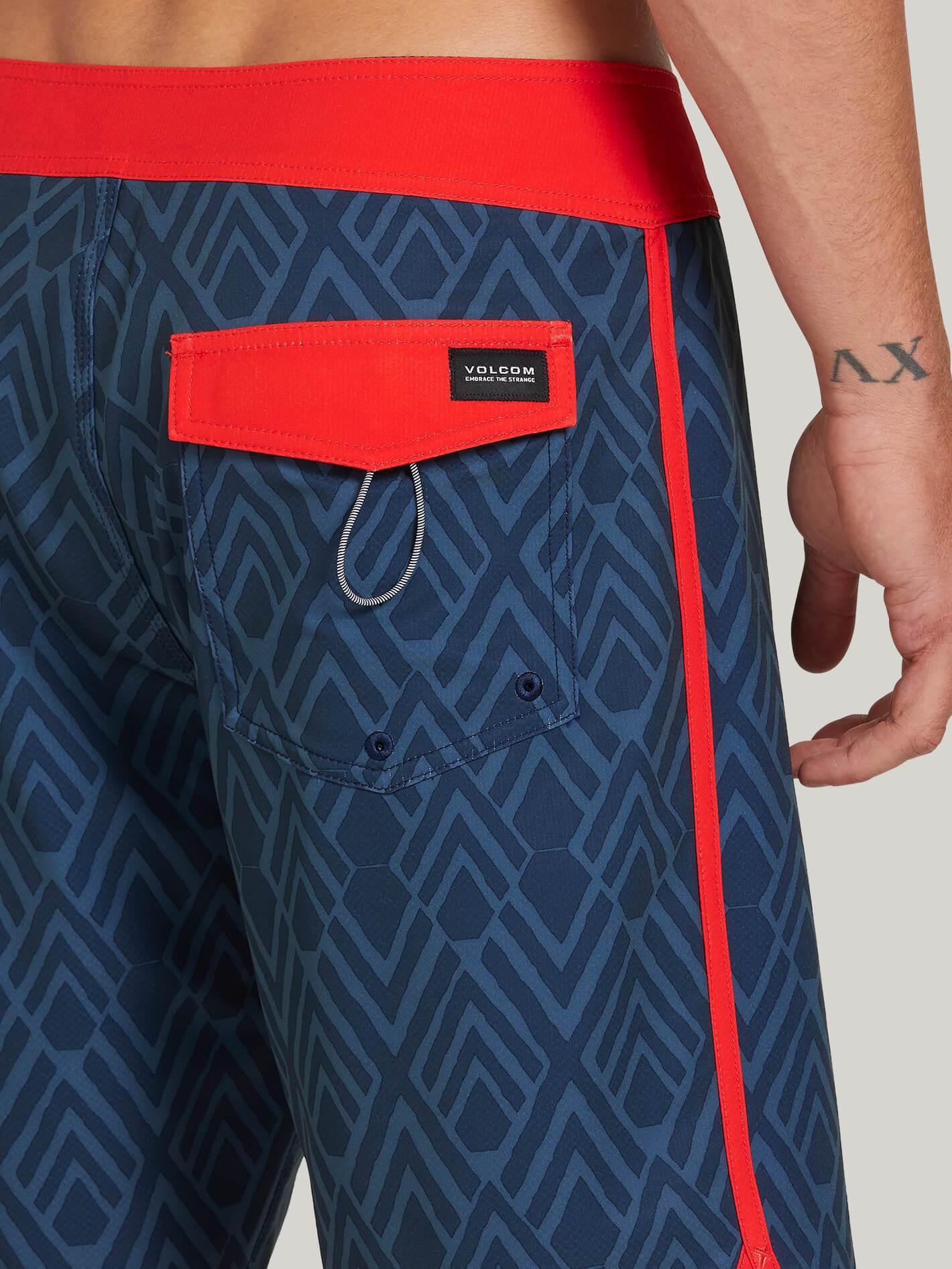 Echo Mod 19" Boardshorts - VERBLASSTES MARINEBLAU