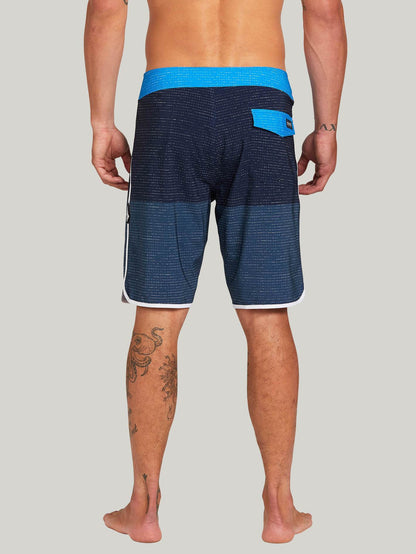 Lido Scallop Mod 20" Boardshort - FADED NAVY