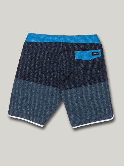 Lido Scallop Mod 20" Boardshort - FADED NAVY
