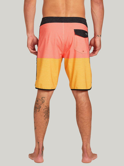 Lido Scallop Mod 20" Boardshort - MINERAL YELLOW